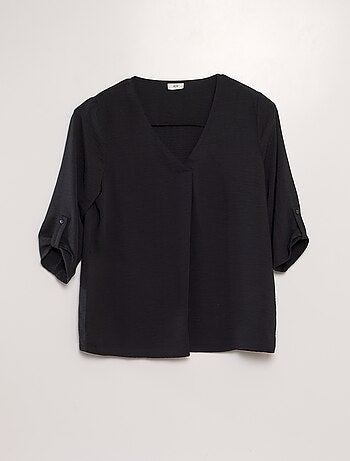 Blusa vaporosa con manga 3/4 'JDY'