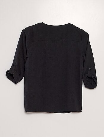 Blusa vaporosa con manga 3/4 'JDY'