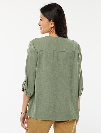 Blusa vaporosa con manga 3/4 'JDY'