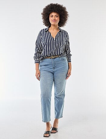 Blusa vaporosa de punto de crepé