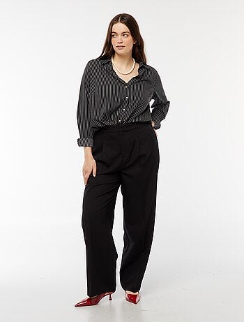 Blusa vaporosa de punto de crepé