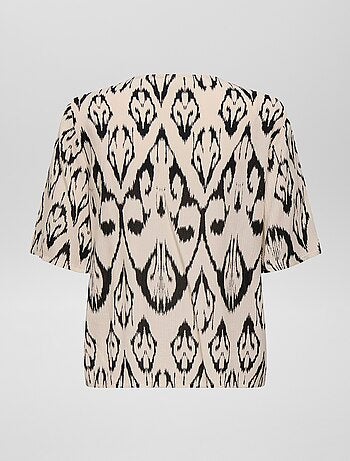 Blusa vaporosa estampada 'JDY'