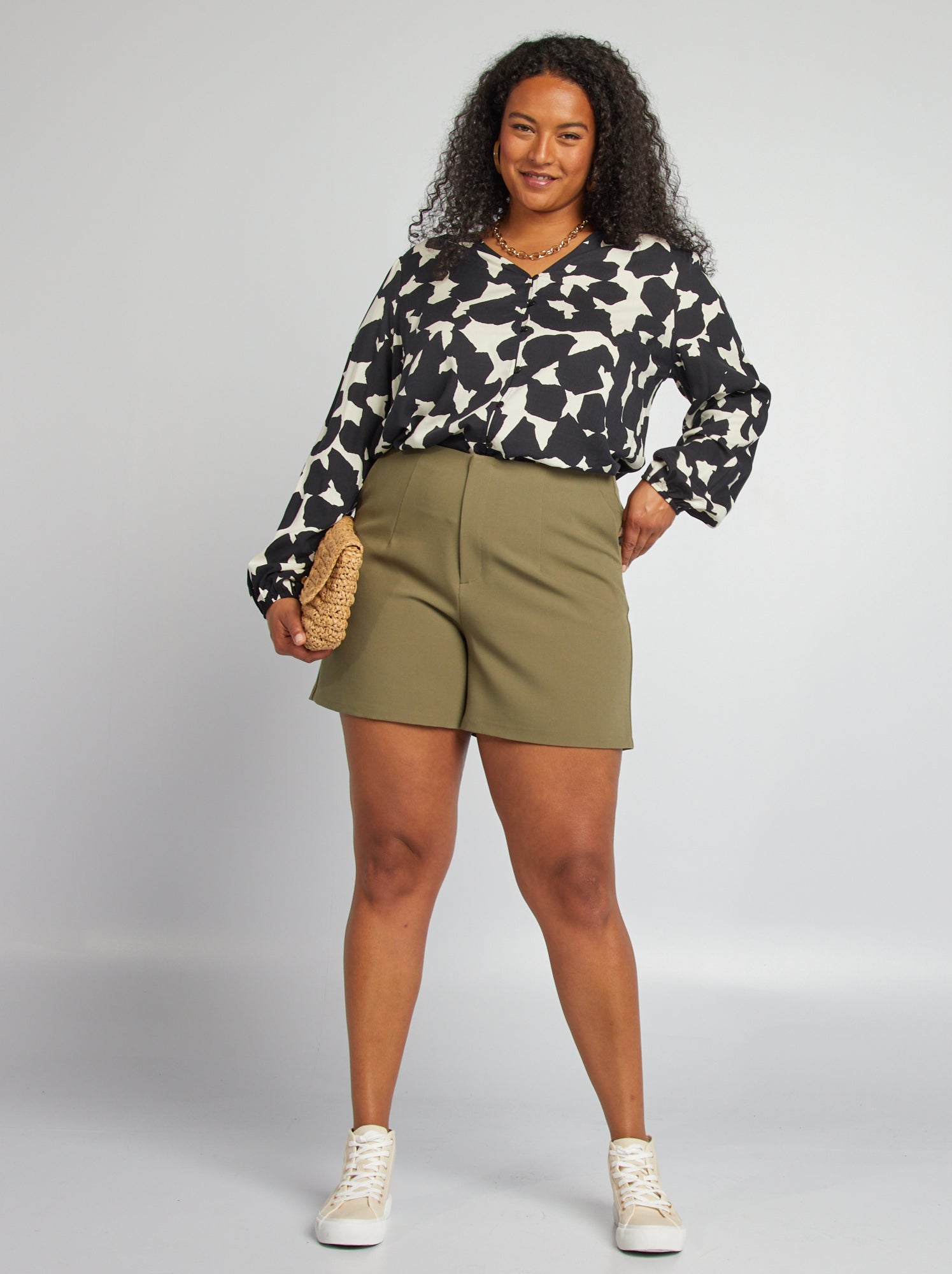 Blusas de tallas grandes para mujer Kiabi