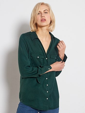 Blusa vaporosa - Kiabi