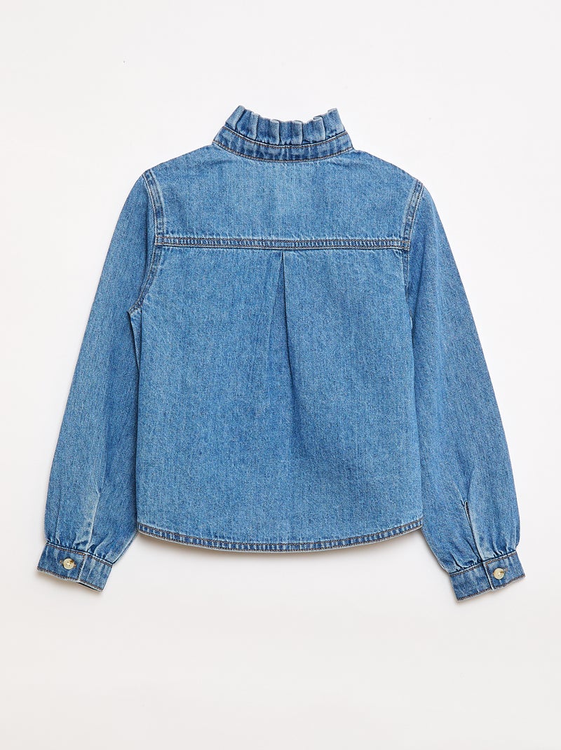 Blusa vaquera Azul - Kiabi