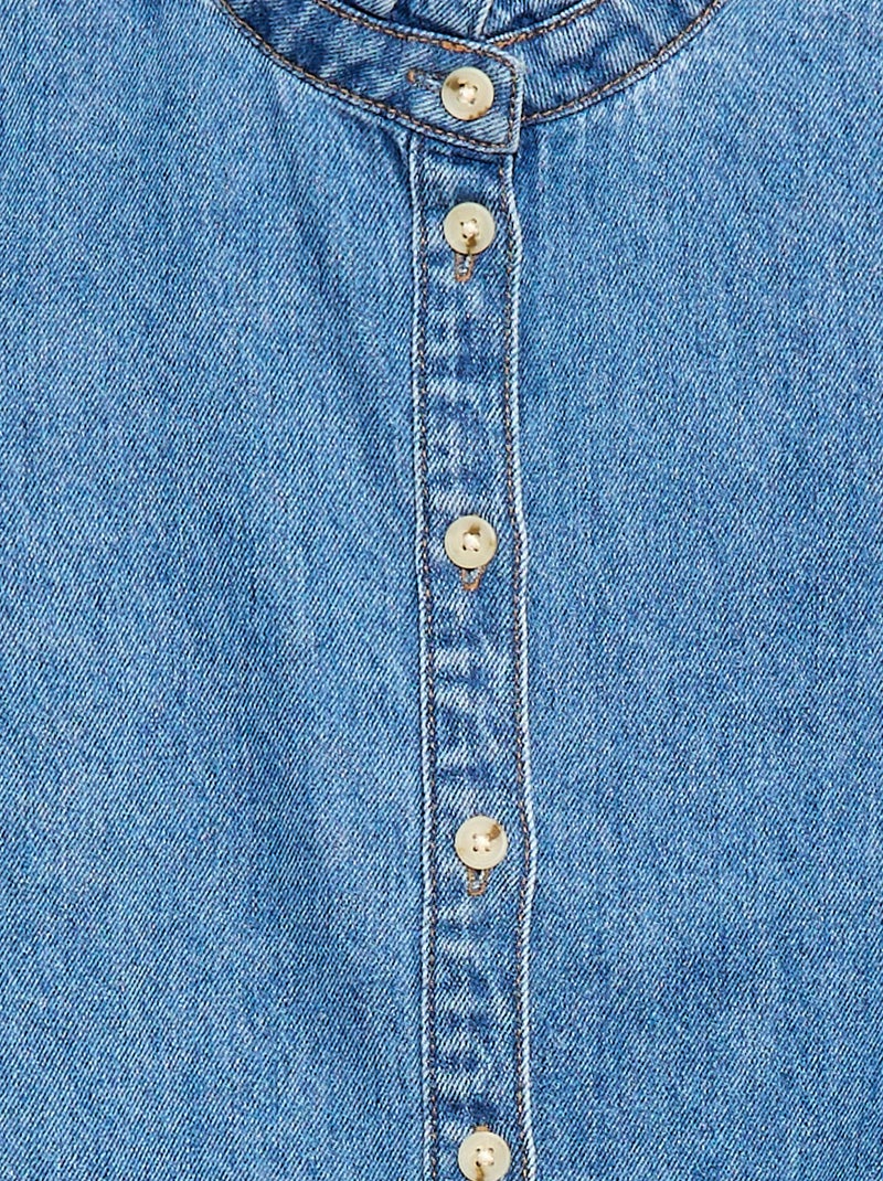 Blusa vaquera Azul - Kiabi