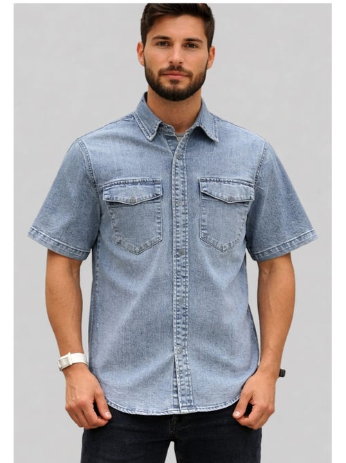 Blusa vaquera Kebello - Kiabi