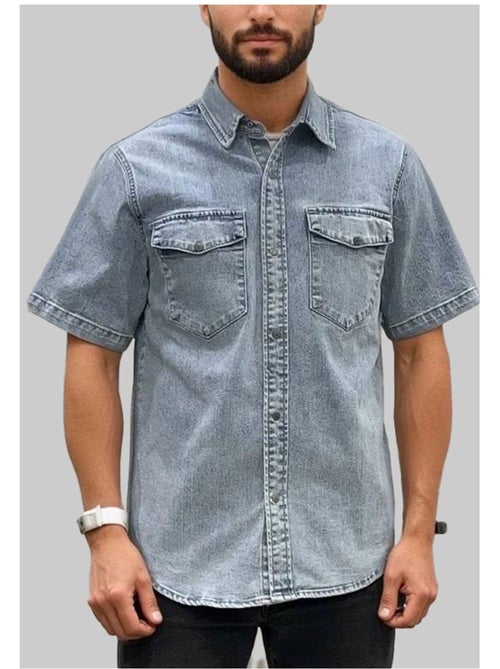Blusa vaquera Kebello - Kiabi