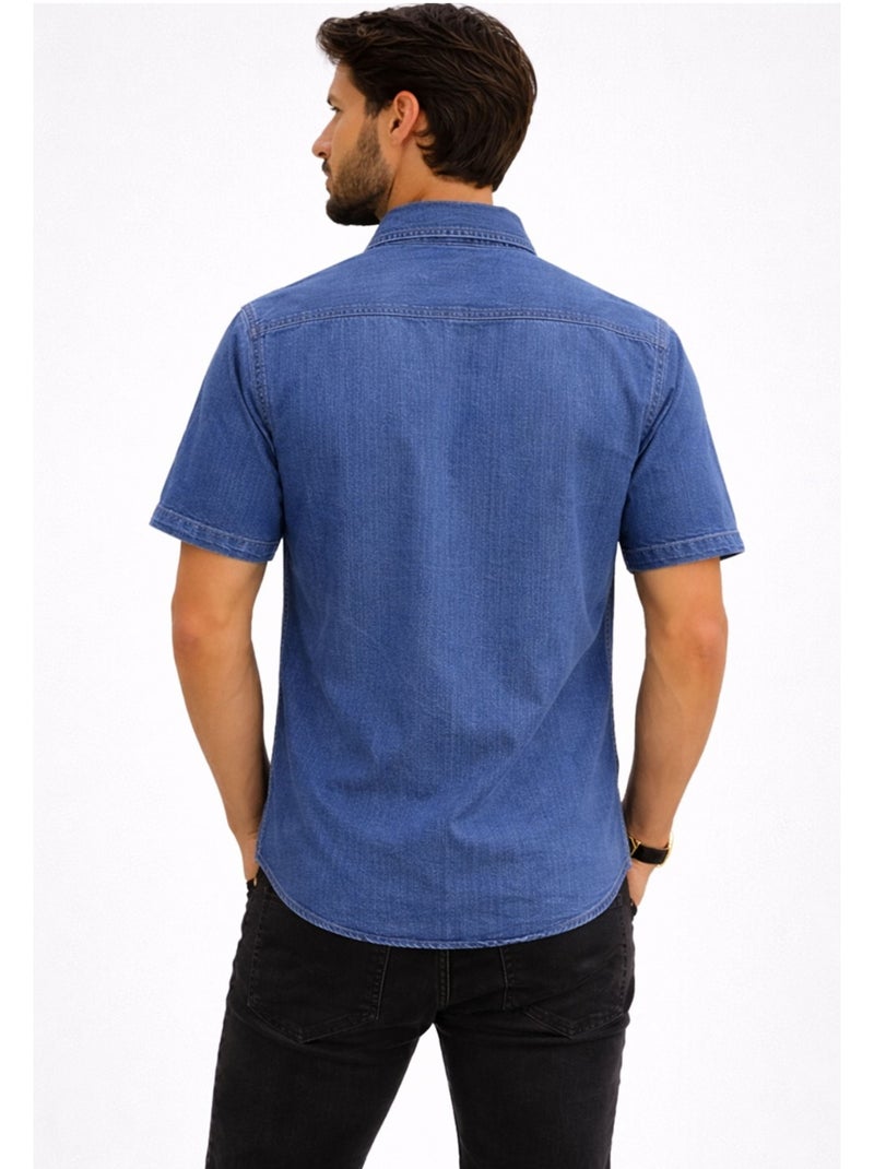 Blusa vaquera Kebello Azul - Kiabi