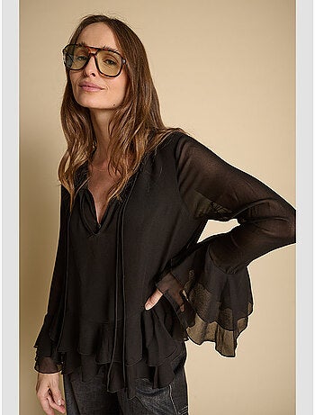 Blusa Vola «Le temps des cerises»