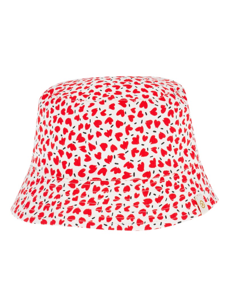 Bob Bob cœurs niño mixto Isotoner Blanco Rojo - Kiabi