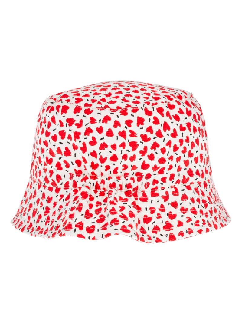 Bob Bob cœurs niño mixto Isotoner Blanco Rojo - Kiabi