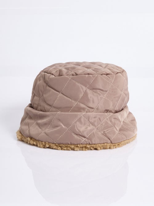 Bob de punto/acolchado con bucle reversible - Kiabi