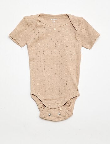 Bodies evolutivos de punto liso - Pack de 3