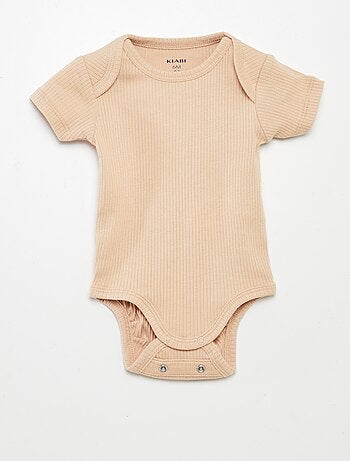 Bodie evolutivo de punto liso - Pack de 3