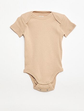 Bodies evolutivos de punto liso - Pack de 3