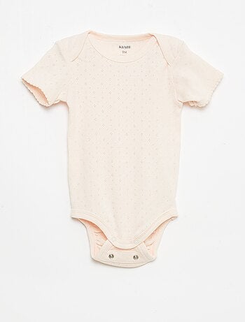 Bodies evolutivos de punto liso - Pack de 3