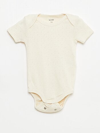 Bodies evolutivos de punto liso - Pack de 3