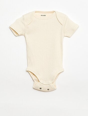 Bodies evolutivos de punto liso - Pack de 3