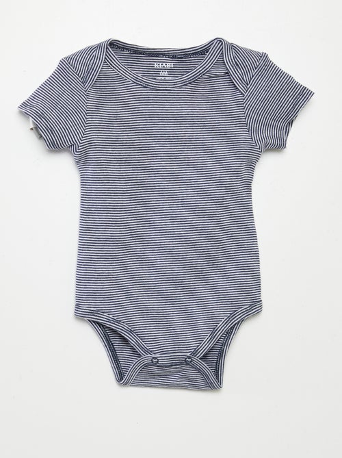 Bodies estampados de algodón - Pack de 3 - Kiabi