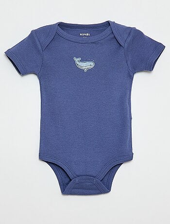 Bodies estampados de algodón - pack de 3