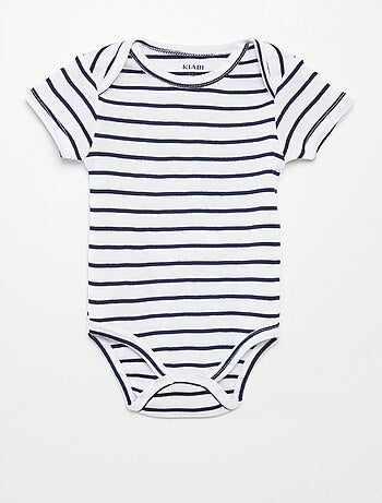 Bodies estampados de algodón - pack de 3