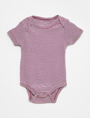 Bodies estampados de algodón - pack de 3