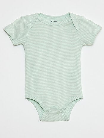 Bodies estampados de algodón - pack de 3