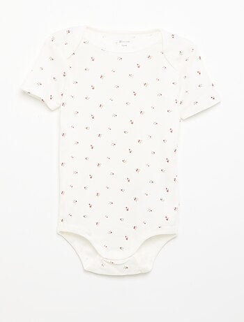 Bodies estampados de algodón - pack de 3