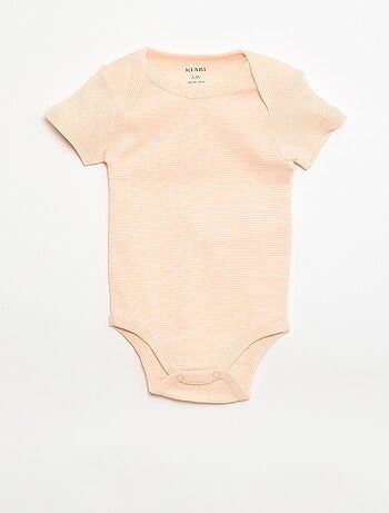 Bodies estampados de algodón - pack de 3