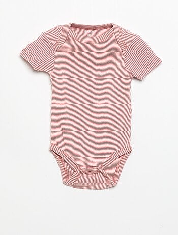 Bodies estampados de algodón - pack de 3