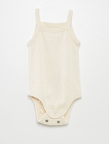 Bodies evolutivos con tirantes - Pack de 3