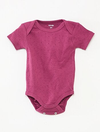 Bodie evolutivo de punto liso - Pack de 3