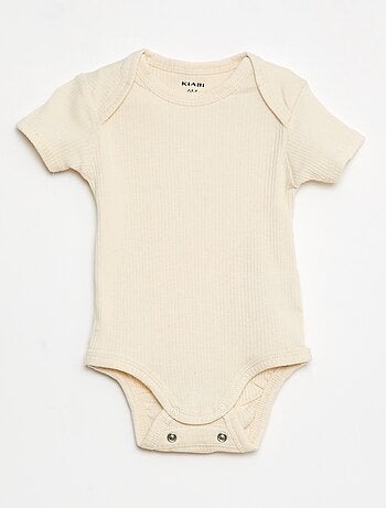 Bodie evolutivo de punto liso - Pack de 3