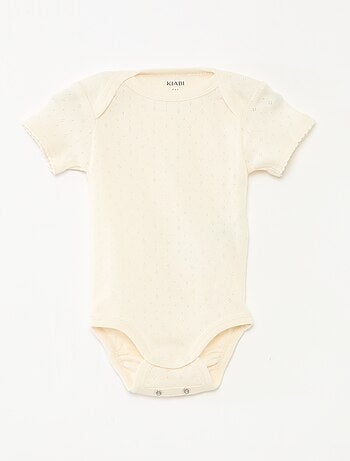 Bodie evolutivo de punto liso - Pack de 3