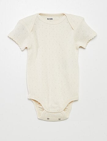 Bodie evolutivo de punto liso - Pack de 3