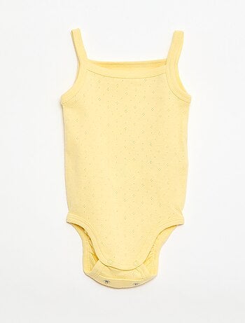 Bodies evolutivos con tirantes - Pack de 3