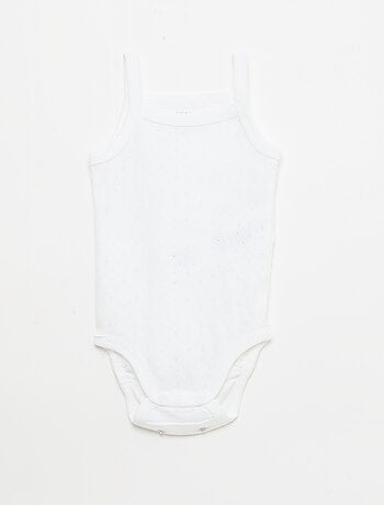 Bodies evolutivos con tirantes - Pack de 3