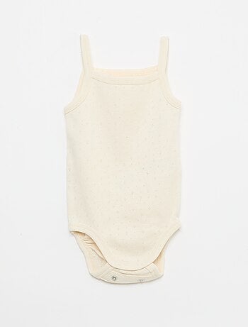 Bodies evolutivos con tirantes - Pack de 3