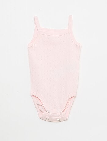 Bodies evolutivos con tirantes - Pack de 3