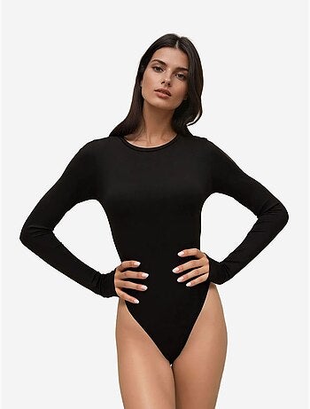 Body ajustado de cuello redondo hiccup