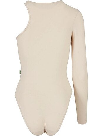 Body asimétrico de orgánico para mujer - urban classics