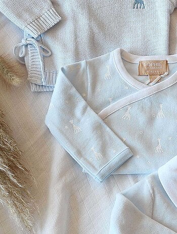 Body bebé abertura cruzada Sophie La Girafe®