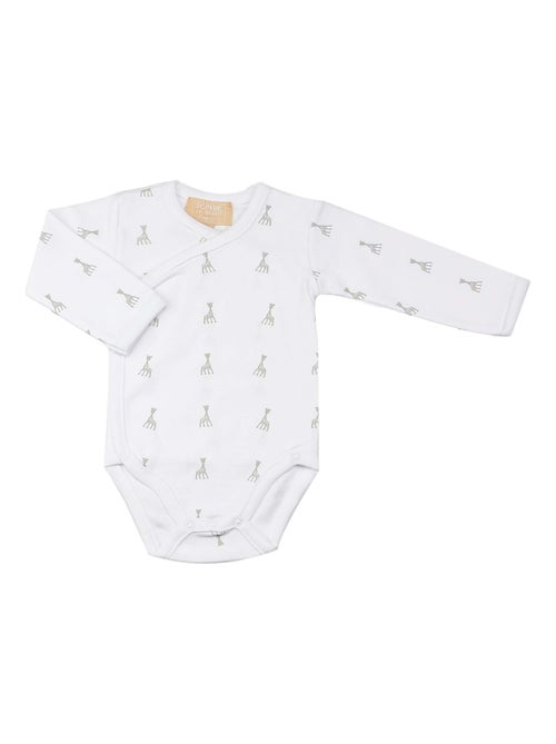 Body bebé abertura cruzada Sophie La Girafe® - Kiabi
