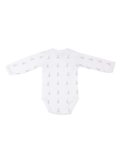 Body bebé abertura cruzada Sophie La Girafe® - Kiabi