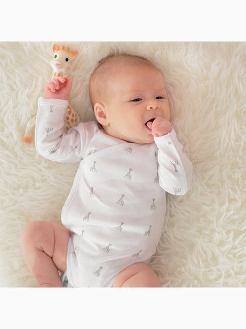 Body bebé abertura cruzada Sophie La Girafe® - Kiabi