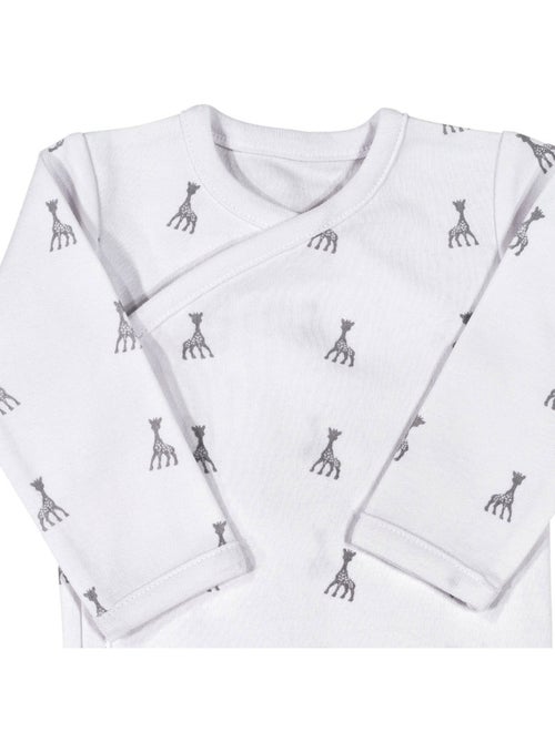 Body bebé abertura cruzada Sophie La Girafe® - Kiabi