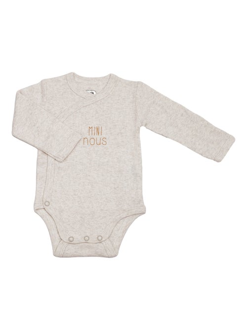 Body bebé manga larga - Kiabi