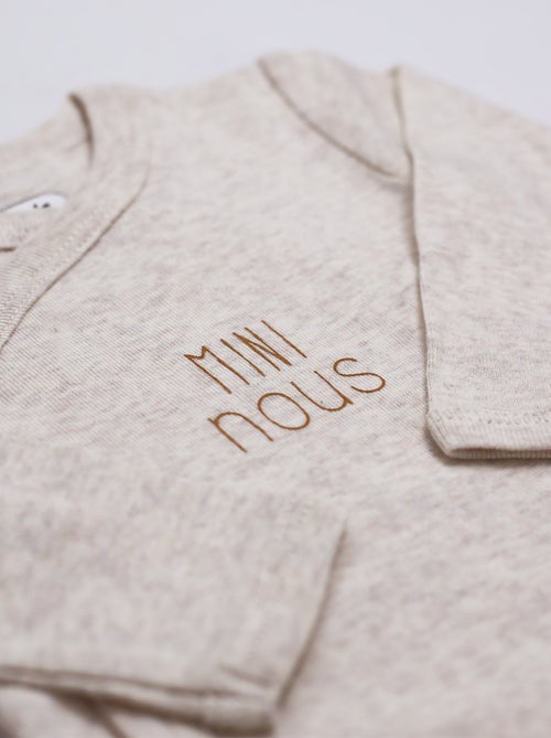 Body bebé manga larga - Kiabi