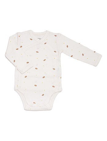 Body bebé manga larga